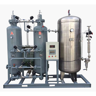 Skid-gemonteerde vloeibare stikstofproductie-installatie 0.1-0.8 MPa cryogene stikstofinstallatie