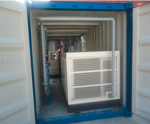 1.0kw 2000 Nm3/H hoogzuivere stikstofgenerator, 95% membraan N2 generator