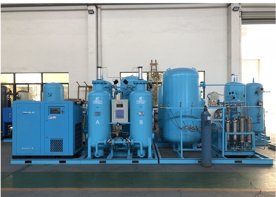 PSA van de de Stikstofgenerator van 90% 0.8mpa Maxigas Productiemateriaal