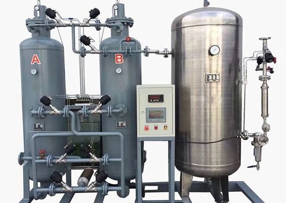 99.999% geïntegreerde stikstofgenerator 0.1 tot 0.8mpa 95% Ultra High Purity