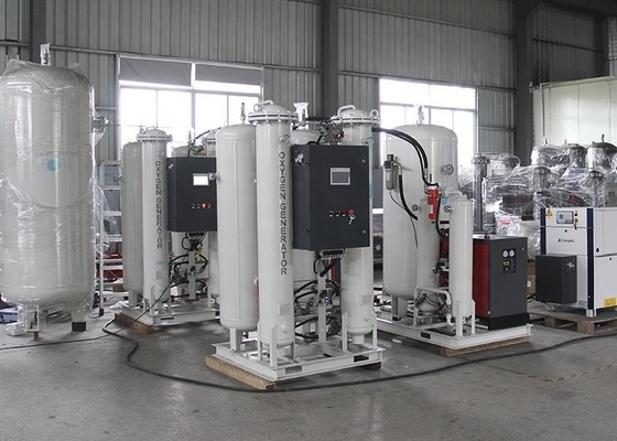 94% PSA zuurstofgenerator Skid gemonteerd 50nm3/H Precommissioned