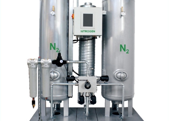 Skid Membraan Stikstofgas Generatie Apparatuur Drank Ln2 Fabriek