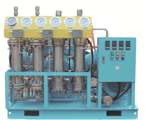 3m3/h 10 bar waterstofboostercompressor olievrije schroef