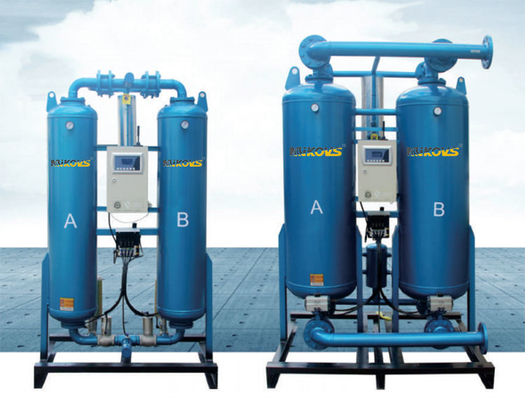 100NM3/min Regeneratieve luchtdroger Micro-warmte, 6 bar Warmtevrije adsorptie droger